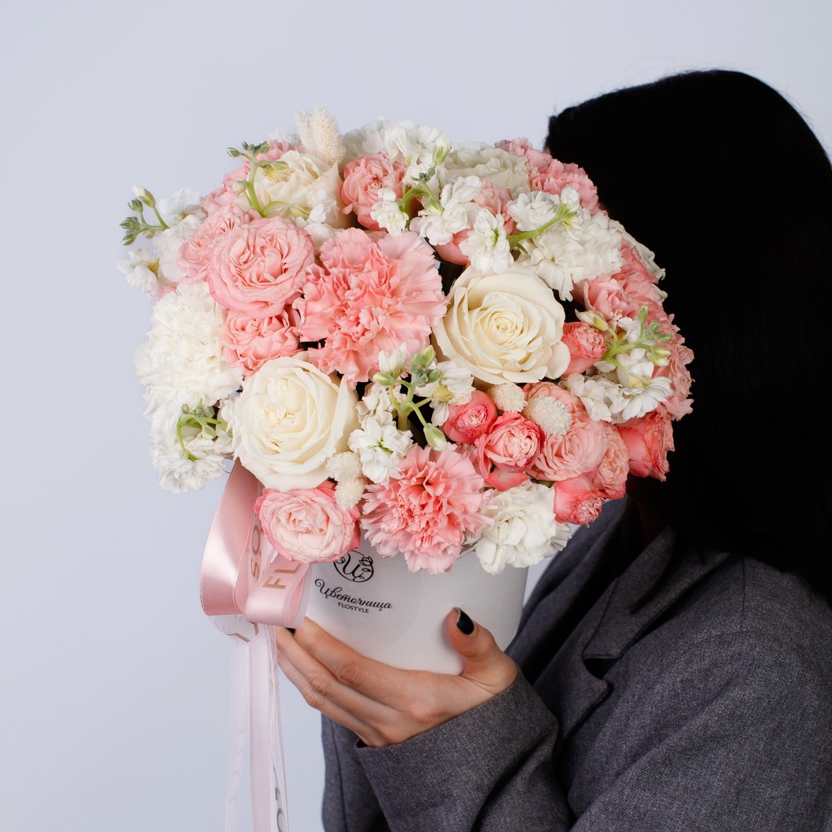 Нежная композиция с диантусом